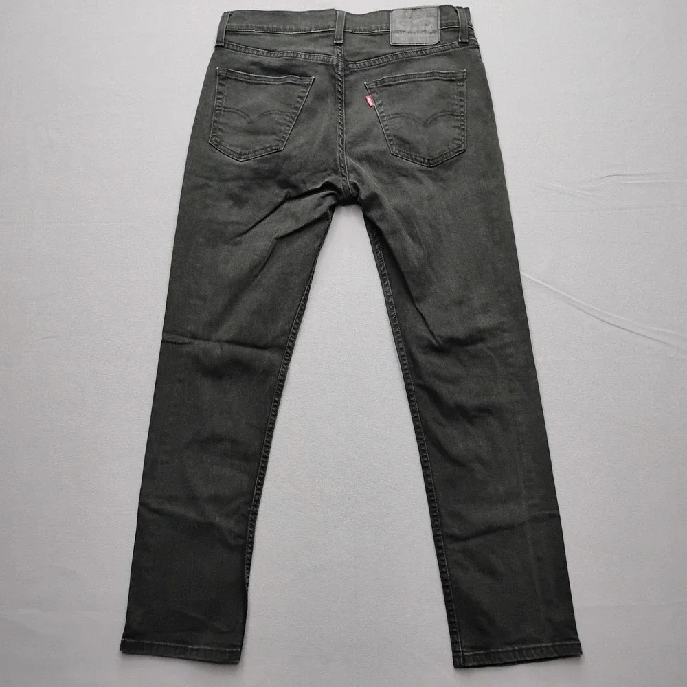 Levis 511 Slim Fit Mens Black Denim Jeans W32 L32 04511-2694